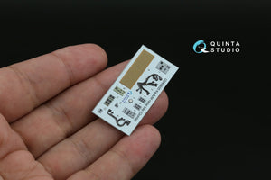 Quinta Studio QD+48635 Ка-52М radar bay with nose cone (Quinta Models) (with 3D-printed resin parts) 1/48