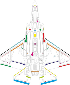 Eduard EX1098 F-35C RAM panels Tamiya 1/48