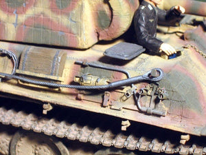 Eureka XXL ER-2501 Towing cable for Pz.Kpfw.V Panther Ausf.G Tank 1/25 – immagine 7
