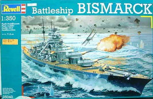 Revell 05040 Battleship Bismarck 1/350