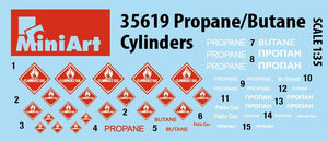 MiniArt 35619 PROPANE/BUTANE CYLINDERS 1/35 – immagine 2