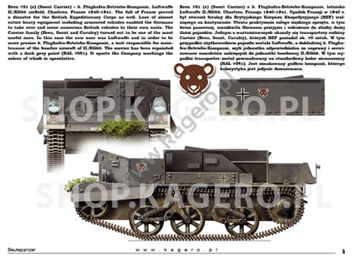 Kagero 15041 Beutepanzer (décalcomanies) PL/EN – image 4