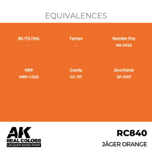 AK Interactive RC840 Jäger Orange 17 ml – imagen 3