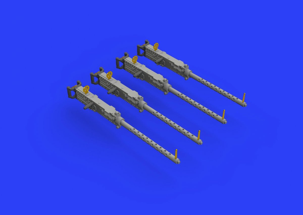 Eduard 648458 M2 Brownings w/ handles for aircraft 1/48 – imagen 2