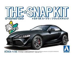 Aoshima 05887 Toyota GR Supra (Black Metallic) 1/32