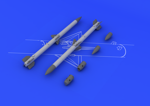 Eduard SIN648104 F-16 armament w/ laser guided bombs KINETIC MODEL 1/48 – imagen 7