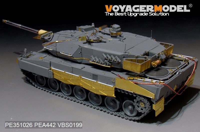 Maquette Voyager PE351026 Leopard 2A6 allemand moderne de base pour Border BT-002 1/35 – image 15