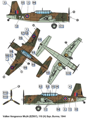 Dora Wings 72038 Vultee A-31 Vengeance 1/72 – immagine 4