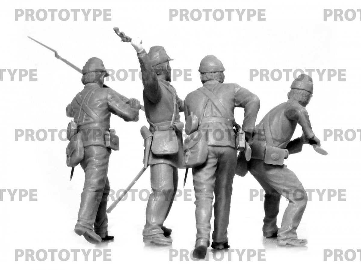 ICM 35023 American Civil War Union Infantry. Set #2 1/35 – immagine 4