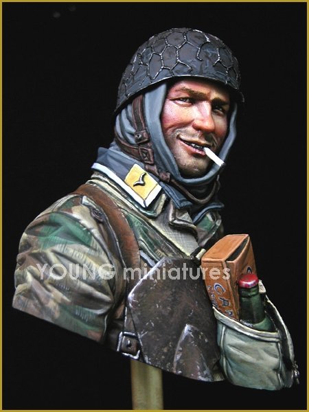 Young Miniatures YM1828 German Fallschirmjager Ardennes 1944 1/10 – imagen 3