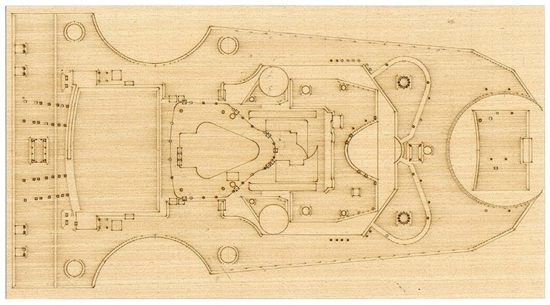 I Love Kit 66602 Bismarck Detail set for TRUMPETER 03702 1/200 – Bild 2