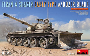 MiniArt 37044 TIRAN 4 Sharir Early Type avec lame de bulldozer 1/35