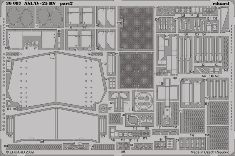 Eduard 36087 ASLAV-25 RV 1/35 Trumpeter – image 2