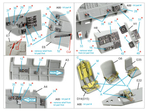 Quinta Studio QD48561 Boeing B-17G 3D-Printed &amp;amp; coloured Interior on decal paper (HK models) 1/48 – Bild 8