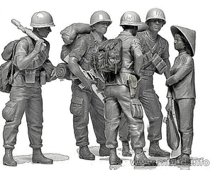Master Box 3599 US Marines &amp;quot;Patrolling&amp;quot; (Vietnam War series) 1/35 – imagen 11