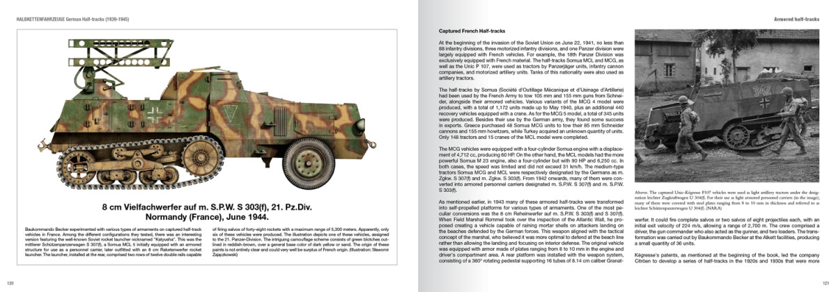 Abteilung 502 ABT758 HALBKETTENFAHRZEUGE – GERMAN HALF-TRACKS (1939-1945) – ENGLISH – zdjęcie 7