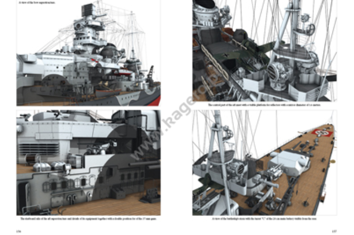 Kagero 95008 Les cuirassés Scharnhorst et Gneisenau, vol. I EN/PL – image 8