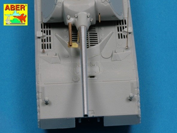 Aber 72L-51 Zestaw 2 Luf do niemieckiego ciężkiego czołgu MAUS / Set of 2 barrels for German Heavy Tank MAUS 1/72 – Bild 7