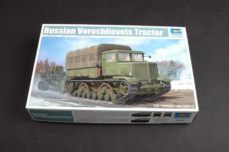 Trumpeter 01573 Voroshilovets Tractor 1/35 – immagine 2
