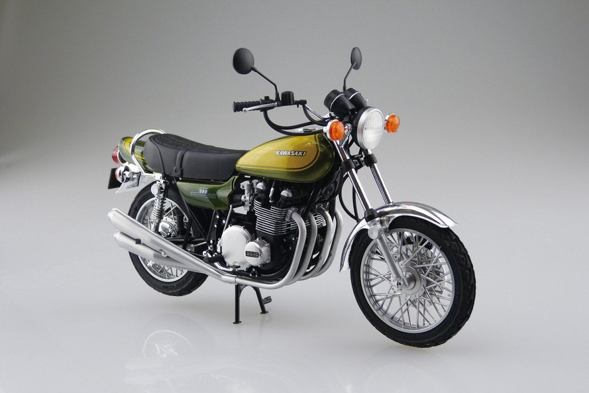 Aoshima 05531 KAWASAKI 900 SUPER4 Z1 witth CUSTOM PARTS 1/12 – imagen 2
