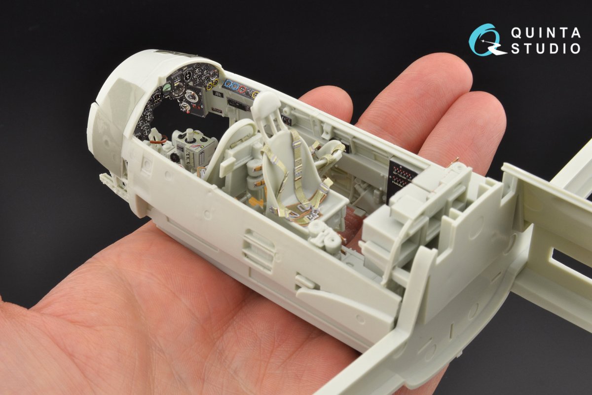 Quinta Studio QD32084 Ju 88A-1 3D-Printed &amp;amp; coloured Interior on decal paper ( Revell ) 1/32 – Bild 7