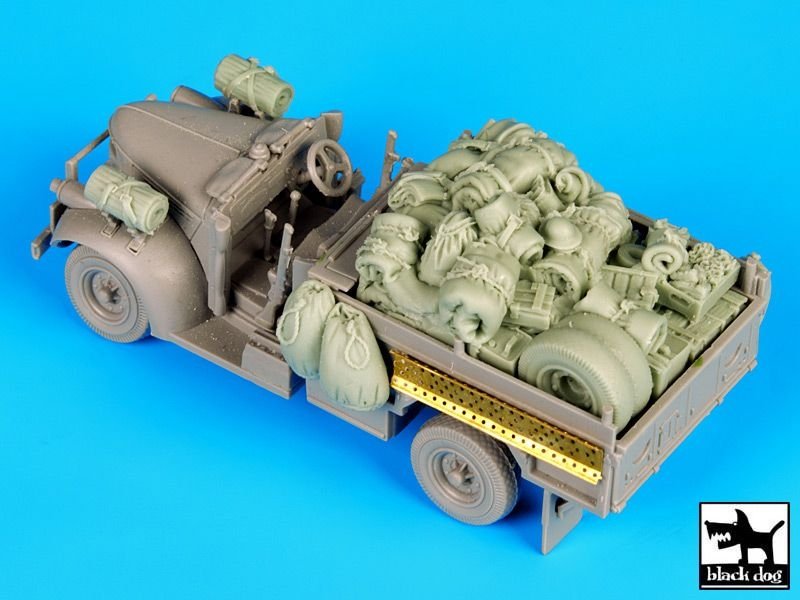 Black Dog T72039 British Chevrolet 30 cwt accesories set for Dragon 1/72 – Bild 2