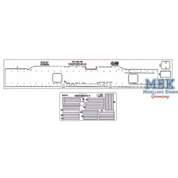Wood Hunter W70187 USS Yorktown CV-10 (Trumpeter 05729) 1/700 