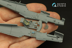 Quinta Studio QD72063 Avia S-199 3D-Printed &amp;amp; coloured Interior on decal paper (Eduard) 1/72 – immagine 7