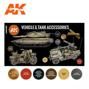 AK Interactive AK11647 Accessoires pour véhicules et réservoirs 3G 6 x 17 ml – image 2