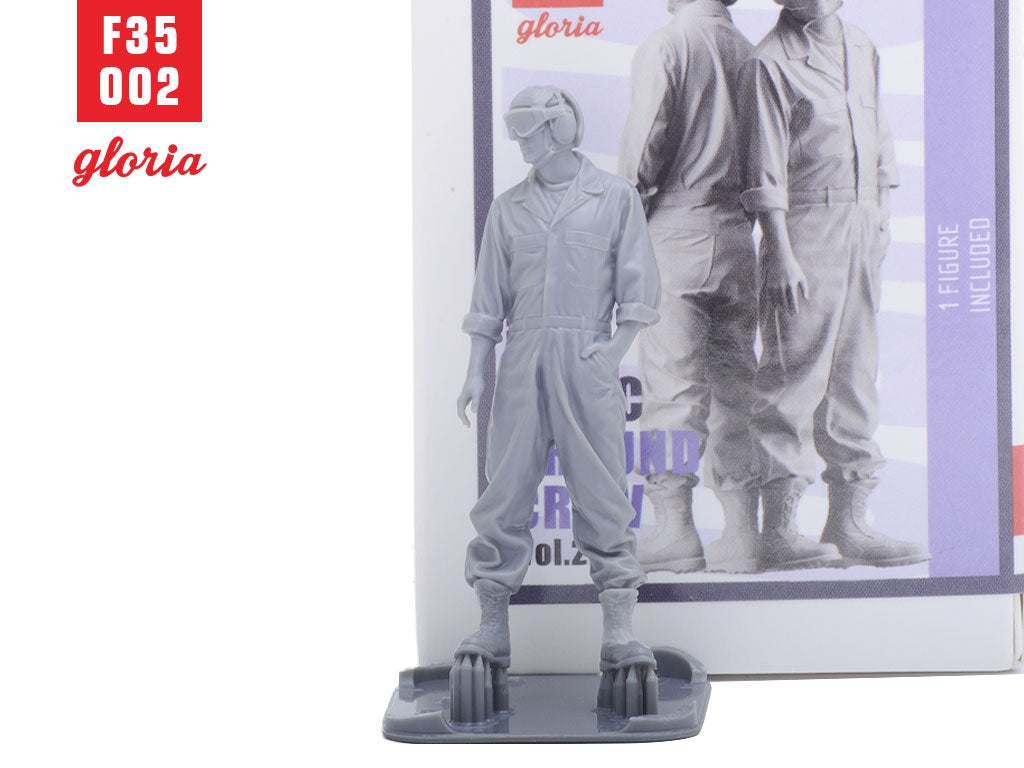 Gloria F35002 USMC Ground Crew Type 2 3D Printed Figures 1/35 – image 5