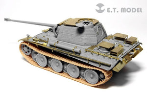 E.T. Model E72-010 WWII German Panther G Anti Aircraft Armour For DRAGON Kit 1/72 – imagen 8
