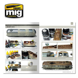 AMMO of Mig Jimenez 6250 MODELLING SCHOOL - RAILWAY MODELING: PAINTING REALISTIC TRAINS – immagine 9