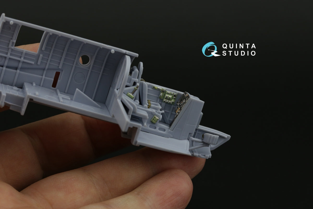 Quinta Studio QD72138 Bristol Beaufort Mk.I 3D-Printed coloured Interior on decal paper (Airfix) 1/72 – imagen 3