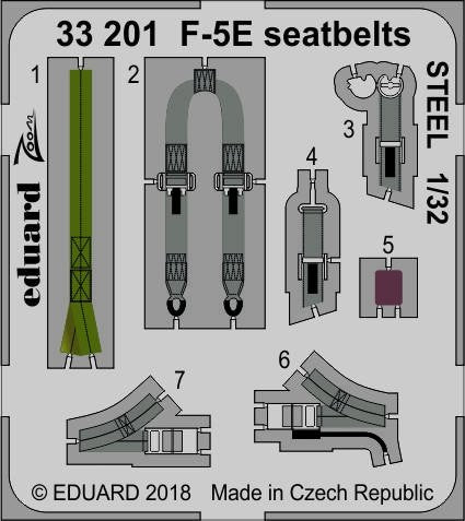 Eduard BIG3393 F-5E 1/32 KITTY HAWK – zdjęcie 3