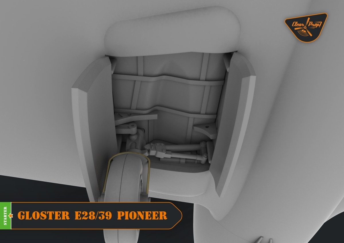 Clear Prop! CP72007 GLOSTER E28/39 PIONEER STARTER KIT 1/72 – image 5