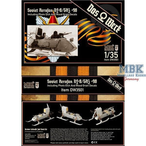 Das Werk DW3501 Soviet Aerosan RF-8/ GAZ-98 1/35 – imagen 2