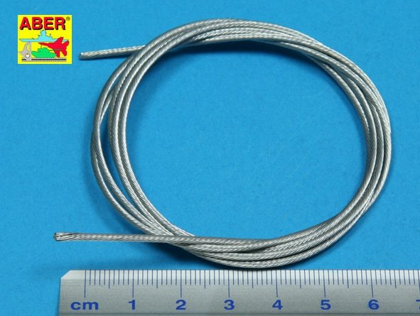 Aber TCS15 Stainless Steel Towing Cables 1,5mm, 1m long – immagine 2