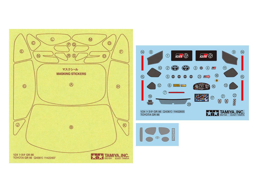 Tamiya 24361 Toyota GR 86 1/24 – Bild 10