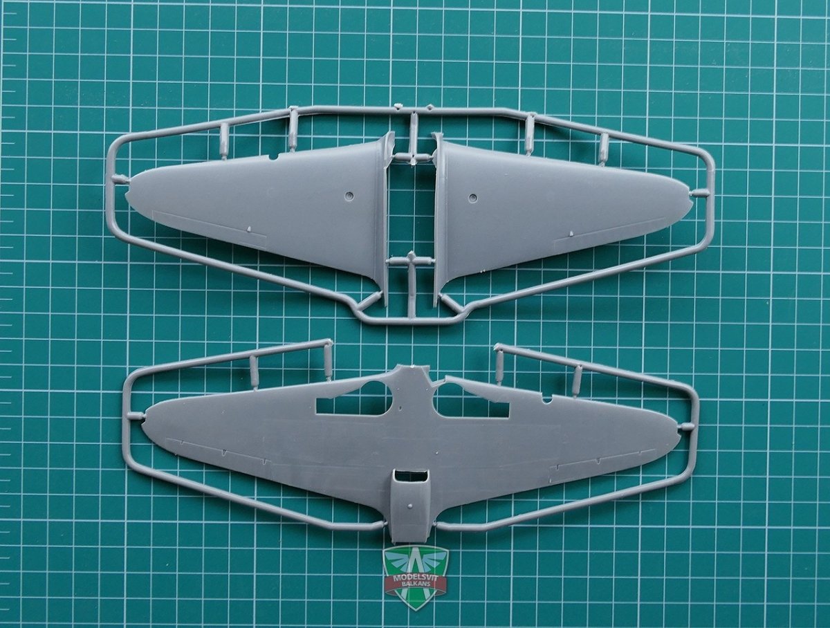 Modelsvit 4802 Yak-1 Soviet fighter on skis 1/48 – Bild 7