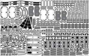 Pontos 35020F1 IJN Kongo 1944 Detail Up Set 1/350 – imagen 22