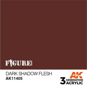 AK Interactive AK11405 Dark Shadow Flesh 17 ml
