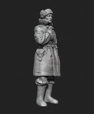 Panzer Art FI35-129 Soviet tank officer in sheepskin coat No.1 1/35 – imagen 4