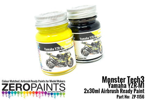 Zero Paints ZP-1156 Monster Tech3 Yamaha YZR-M1 Paint Set 2x30ml – immagine 2