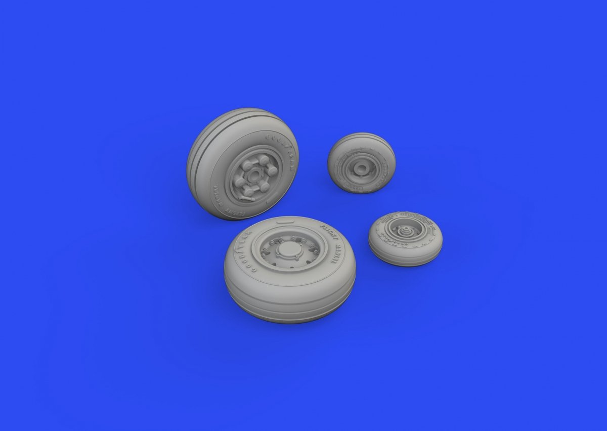 Eduard 672283 Tornado wheels REVELL 1/72 – imagen 2