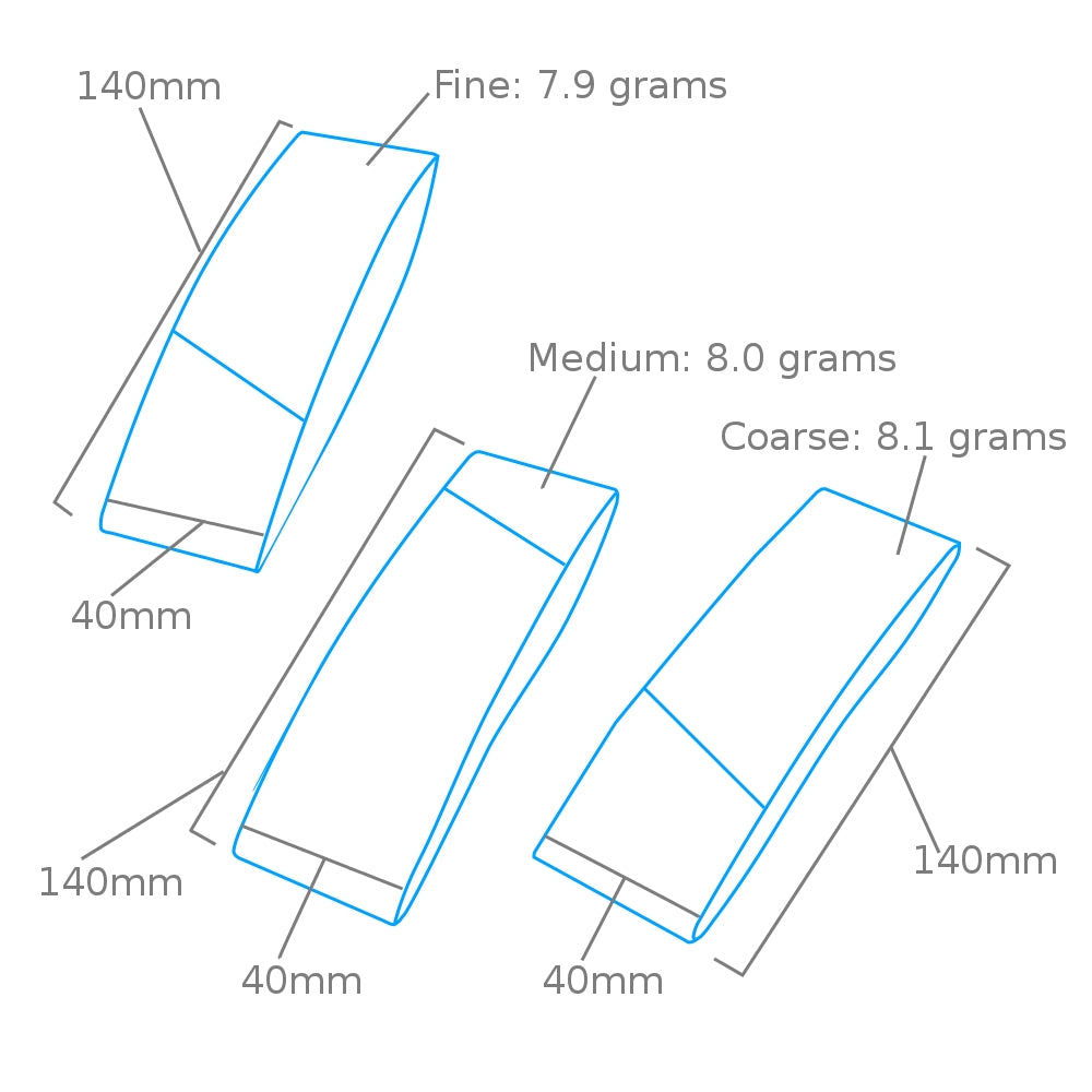 Modelcraft PFL6040-B Sanding Bands (40mm) x 3 – immagine 2