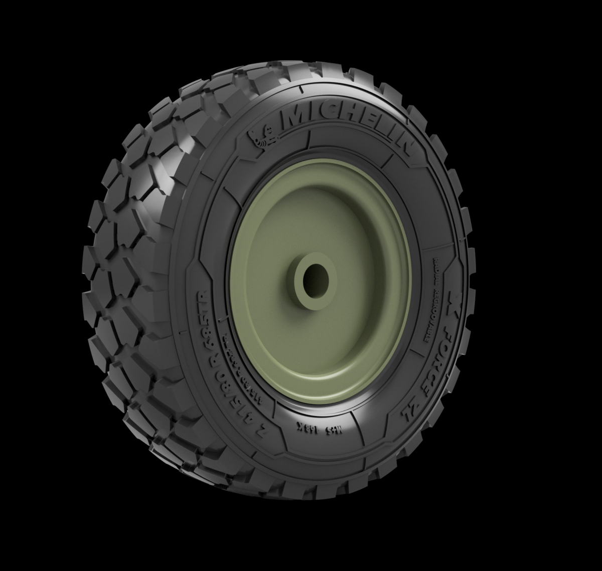 Panzer Art RE35-782 Boxer GTF Road wheels (Michelin X Force) 1/35 – immagine 3