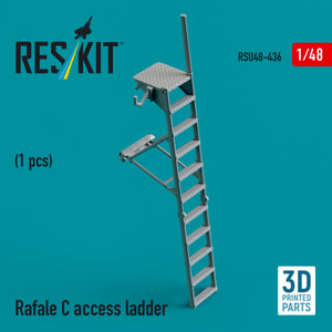 RESKIT RSU48-0436 Rafale C access ladder (3D Printed) 1/48