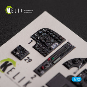 KELIK K72151 Bristol Beaufort Mk.1 - interior 3D decals for Airfix kit 1/72 – imagen 3