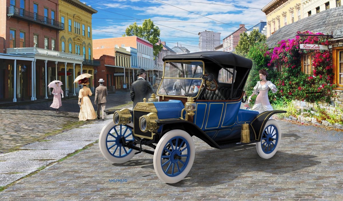 Revell 07661 Ford T Model Roadster 1913 1/24 – zdjęcie 2