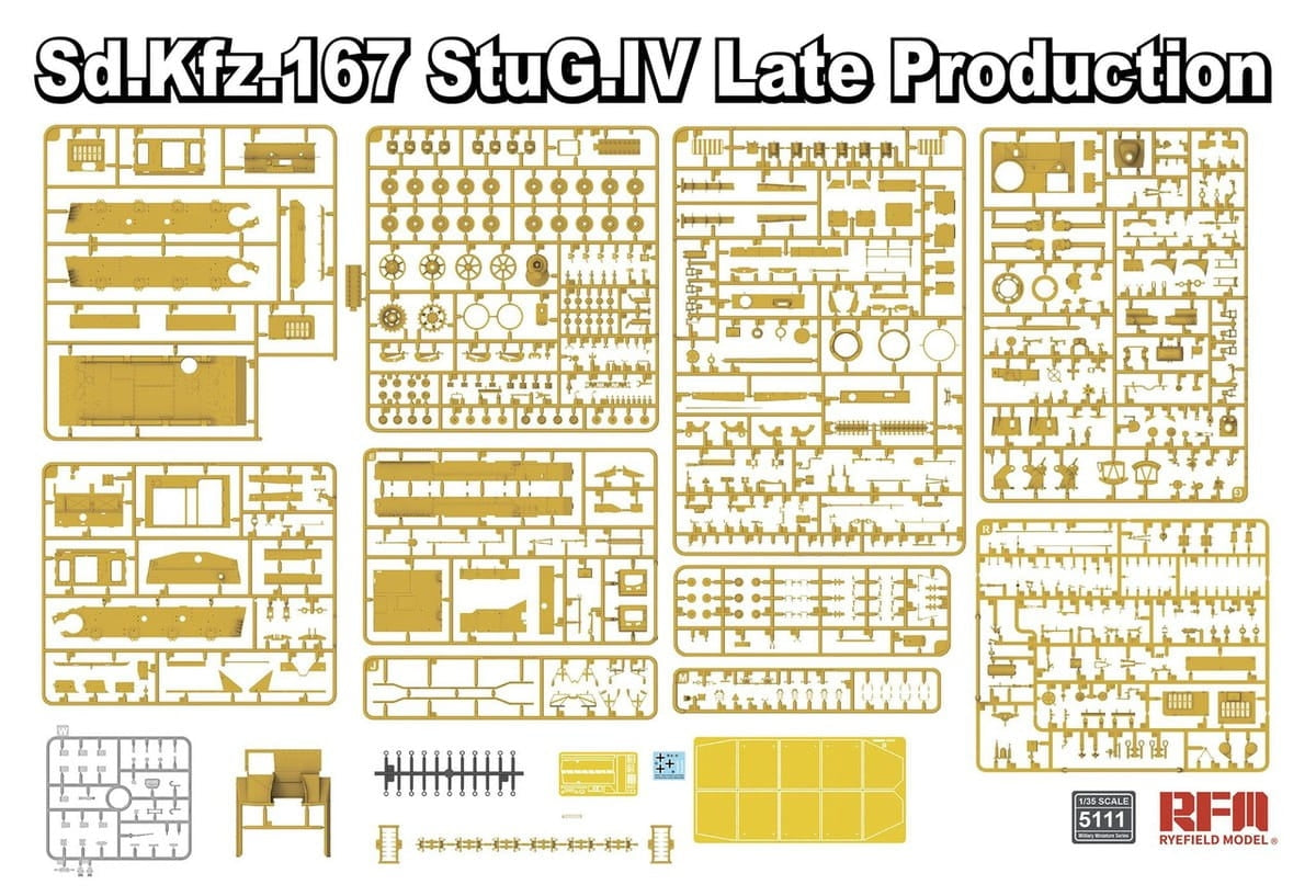 Rye Field Model 5111 Sd.Kfz. 167 StuG.IV Late Production 1/35 – imagen 4